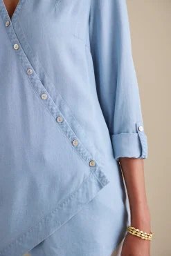 Soft Surroundings Washed TENCEL Tunic><noscript><img width=