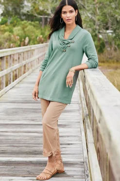 Soft Surroundings Westminster Tunic Sweatshirt><noscript><img width=