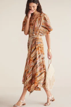 Soft Surroundings Women Cyra Dress> patterned|mid-length